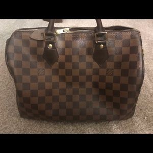 Louis Vuitton Speedy 30 Damien Satchel
